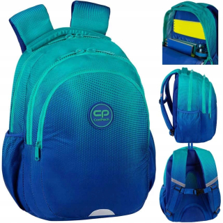 CoolPack viackomorový školský batoh Shades of blue 21 rokov