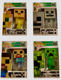 Herná figúrka - Sada akčných figúrok CREEPER MINECRAFT