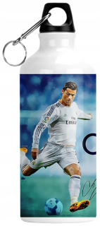 CRISTIANO RONALDO FĽAŠA NA VODU S NÁPISOM