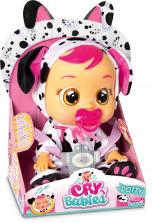Cry Babies - Cry Babies Doll Crying Bobas Dotty crybabies