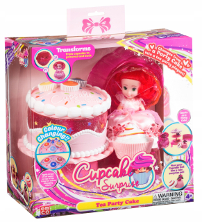 Cupcake bábika - CUPCAKE ICE CREAM DOLL PINK CUP