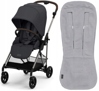 Vložka do kočíka Cybex, šedá