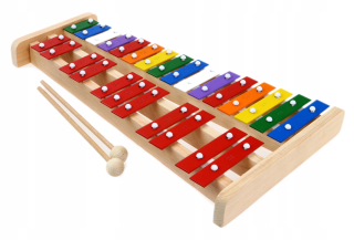 Činely 27 ton zvony Chromatic drevo Kol