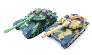 Auto na diaľkové ovládanie - Moro nádrž na húsenice Battle of Tank vojny 2,4 g