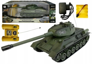 Tank R / C 1:28 diaľkovo ovládať T-34 infračervený