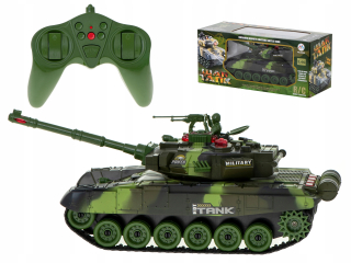 Auto na diaľkové ovládanie - RC Tank diaľkovo ovládaný Veľký vojnový vojenský tank