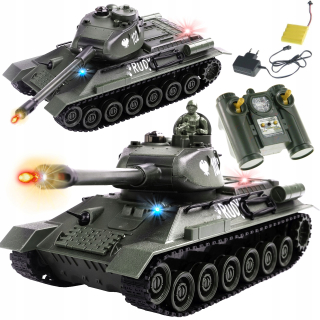 Rudy 102 Tank ovládal veľké bojové tanky RC