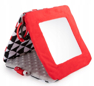 Zvukova hračka - Canpol Big Contrast Mirror Sensory 68/079