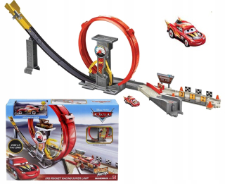 Autá CAR DISNEY Superpętla Mattel GJW44