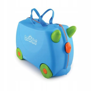 Trunki detský kufor 18 l Odtiene modrej