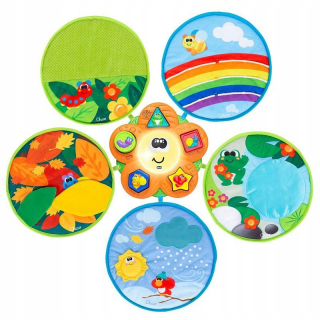 Zvukova hračka - Chicco Zmyslová cesta 4 Seasons Mat Sorter
