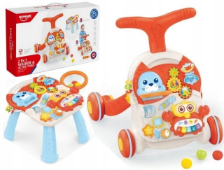 Chodítko pre deti - Walker Pusher Table Vzdelávacia hračka Interakt