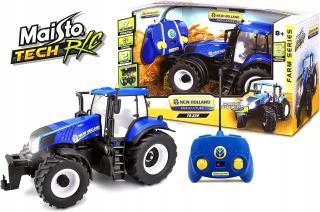 Auto na diaľkové ovládanie - New Holland traktor, diaľkovo ovládané