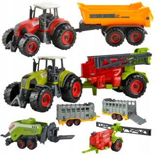 Traktor - Poľnohospodárska súprava Traktor Traktor 6v1