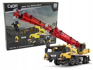 Stavebnica RC Technic - Kamiónový žeriav s blokmi 1831 EL. Cada 61 cm