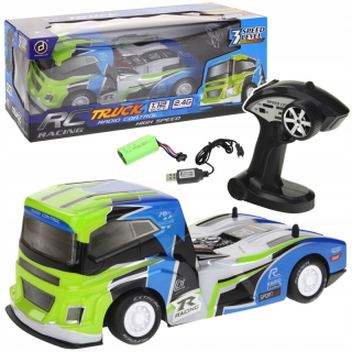 Auto na diaľkové ovládanie - Diaľkové ovládanie truck 3 rýchlostné blue