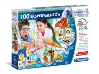 Clementoni 100 experimenty 50522 chemik