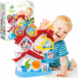 Clementoni Dieťa Cottage s loptičkami Mickey Mouse