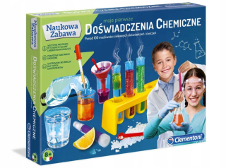 Clementoni laboratórium. Malý chemik skúsenosti
