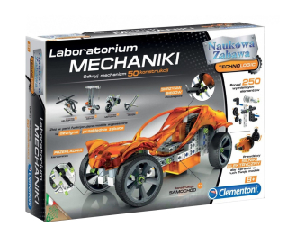Stavebnica pre deti - Clementoni laboratórne mechanika 250 el. 60595
