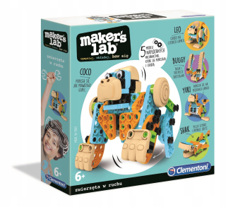 Clementoni Maker Lab Funny Animals 50326