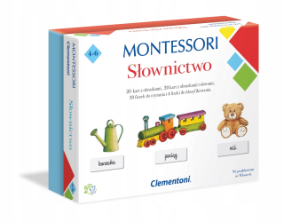 Clementoni Montessori slovník 50077