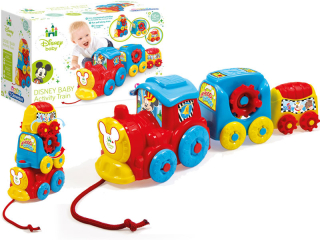 Hračky pre rozvoj lezenia - Clementoni VLAK BABY DISNEY Vzdelávacie SWEEP