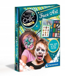 Clementoni face painting set Bláznivý Chic