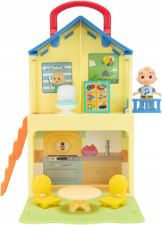 CoComelon Pop Play House s 2 figúrkami a 5 doplnkami