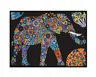 COLORVELVET L089 Elefante Disegno 47 x 35 cm