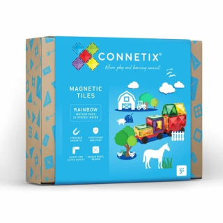 Connetix-Magnetické bloky Ball Run Pack - 92 ks.