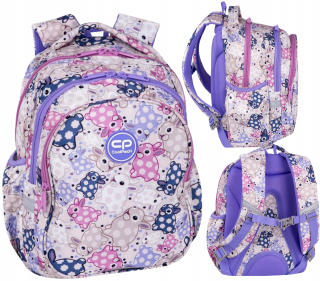 COOLPACK ŠKOLSKÝ BATOH PRE MLÁDEŽ PRE DIEVČATÁ ZAJAČIKA TRIEDY 1-3