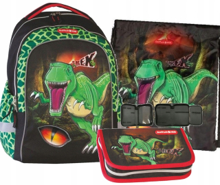 Školský batoh - Coolpack Batoh School Dinosaur pre chlapca 1-3