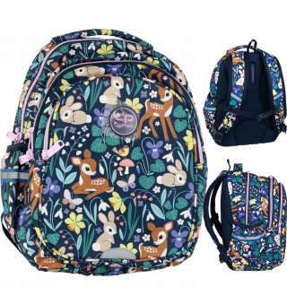 CoolPack viackomorový školský batoh, viacfarebný, 21 rokov
