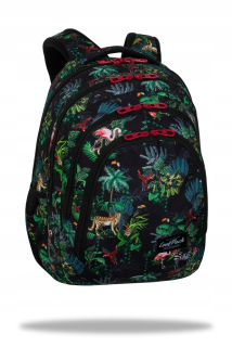 CoolPack viackomorový školský batoh Shades of pink, Shades of green, Multicolor 28 l