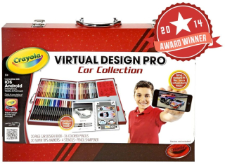 CRAYOLA CAR CAR CARS Plastový kufor