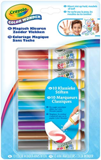 CRAYOLA COLOR WONDER 10 MINI FELTTIP PEN 10 colou