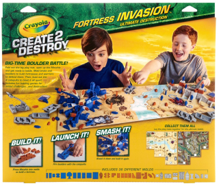 Crayola Formy Katapult Plastelína Bojová pevnosť