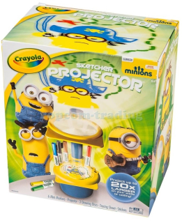 Projektor pre deti - Značkovače projektora Crayola Minions na projektor