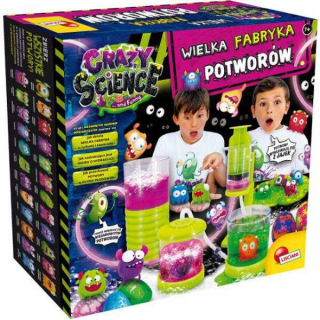 Crazy Science Veľké Factory Monsters 77281