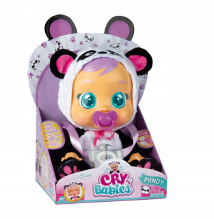 Cry Babies - Cry deti panda tm hračky plač panda bábika