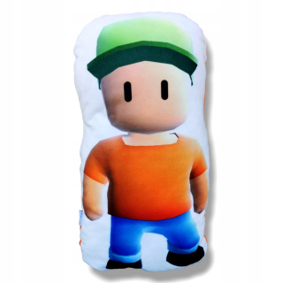 Plyšová hračka Stumble Guys maskot vankúša Stumble Guy