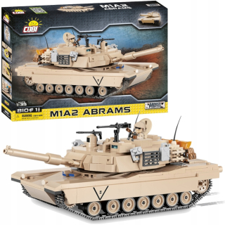 Stavebnica Cobi - COBI M1A2 Abrams Tank 2619 Blocks