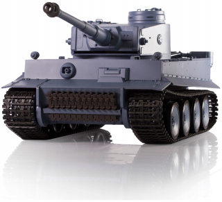 Nemecký Tiger Tank a 2,4 GHz V7 - dymový dym ASG