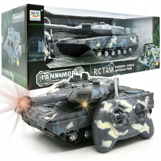 Tank pre diaľkové ovládanie na diaľku jazdí na zvuk Svätého