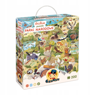 Czuczu Wild Puzzles Národné parky 6+
