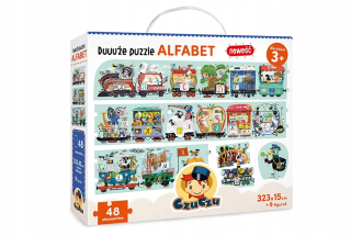 Czuczu VEĽKÁ PUZZLE ALPHABET 3+ CÍTE VEĽKÉ