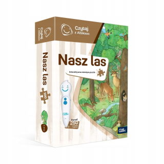 Čítať albik hovorí Puzzle Edu Forest 100el