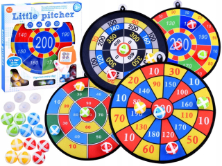 Dart Shield Set 4 ks Game Velcro lopty