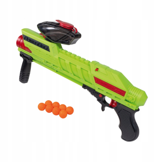 Detská zbraň - DART ZONE Ballistix launcher + Lopty Nerf Rival